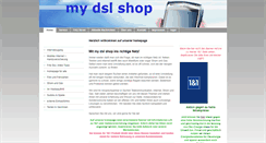 Desktop Screenshot of my-dsl-shop.eu